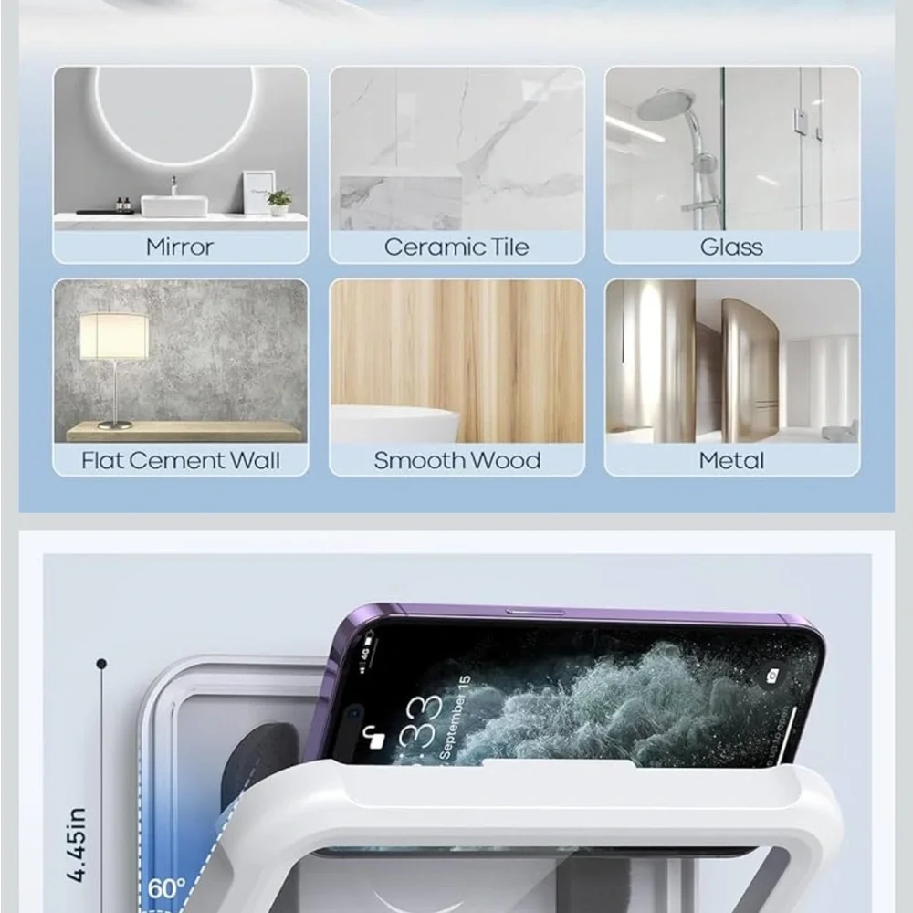 Topia Waterproof Phone Case - White
